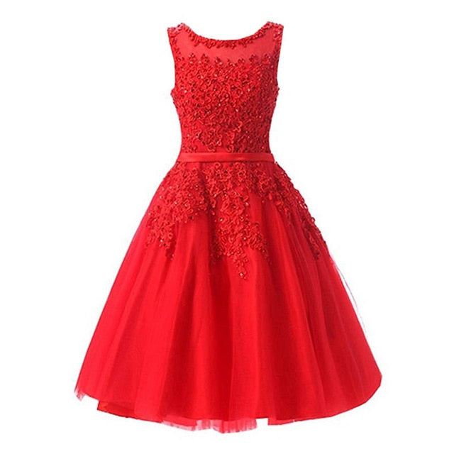 It's YiiYa Bridesmaid Dress For Girls Plus Size Short Pink Blue Party Dresses 2019 Women vestido madrinha LX073