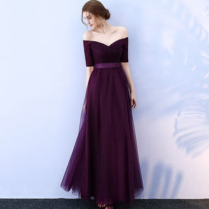 Long Dress for Wedding Party for Woman  Bridesmaid Dresses Elegant Vestido Da Dama De Honra