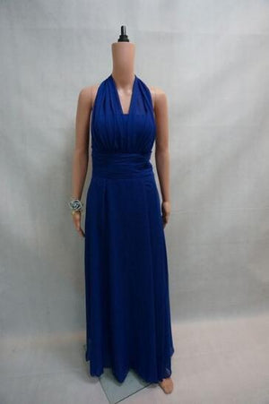 2019 Hot Lace Up Sleeveless Long Bridesmaid Dresses  Ruffles Chiffon a-Line Vestido De Madrinha De Casamento Longo